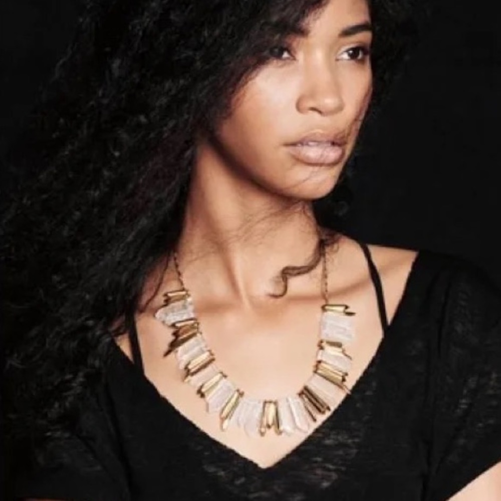 Stella & Dot Rebel Stone Necklace